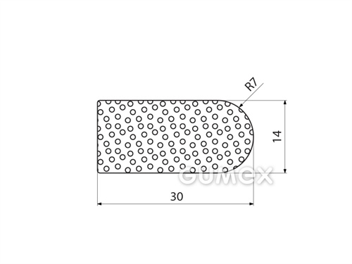 MIKROPORÖSE SILIKONPROFILE D-FORM